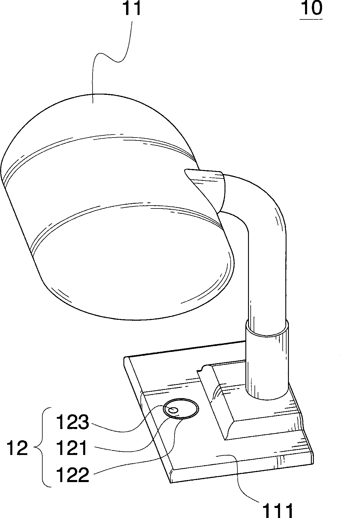 Illuminating apparatus with static elimination unit and the static elimination unit