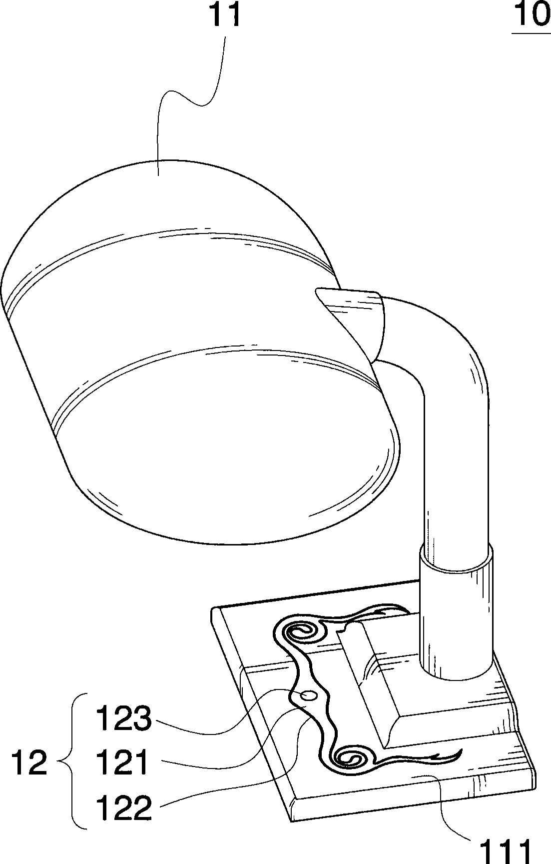 Illuminating apparatus with static elimination unit and the static elimination unit