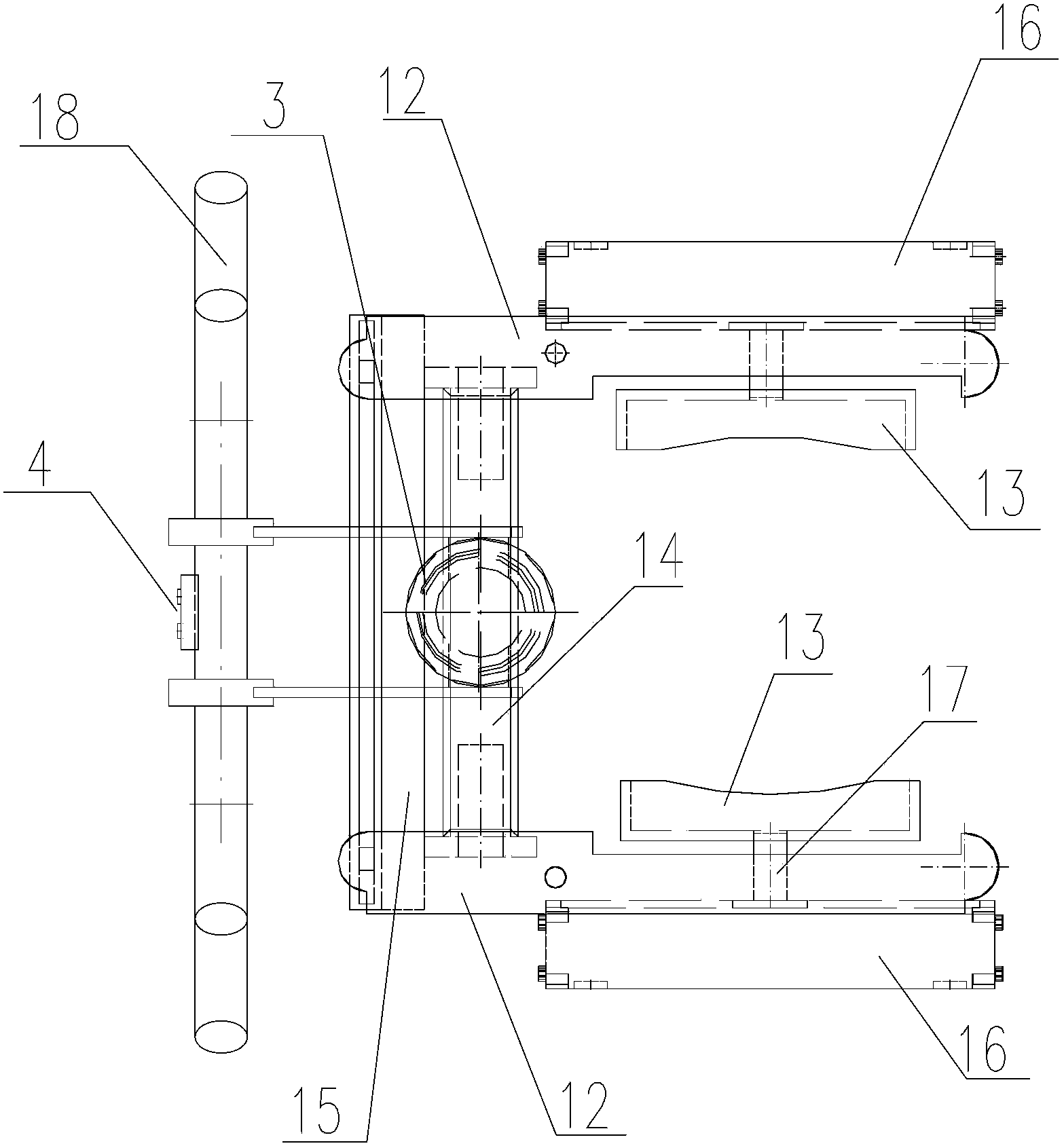 Multi-freedom-degree manipulator fixture