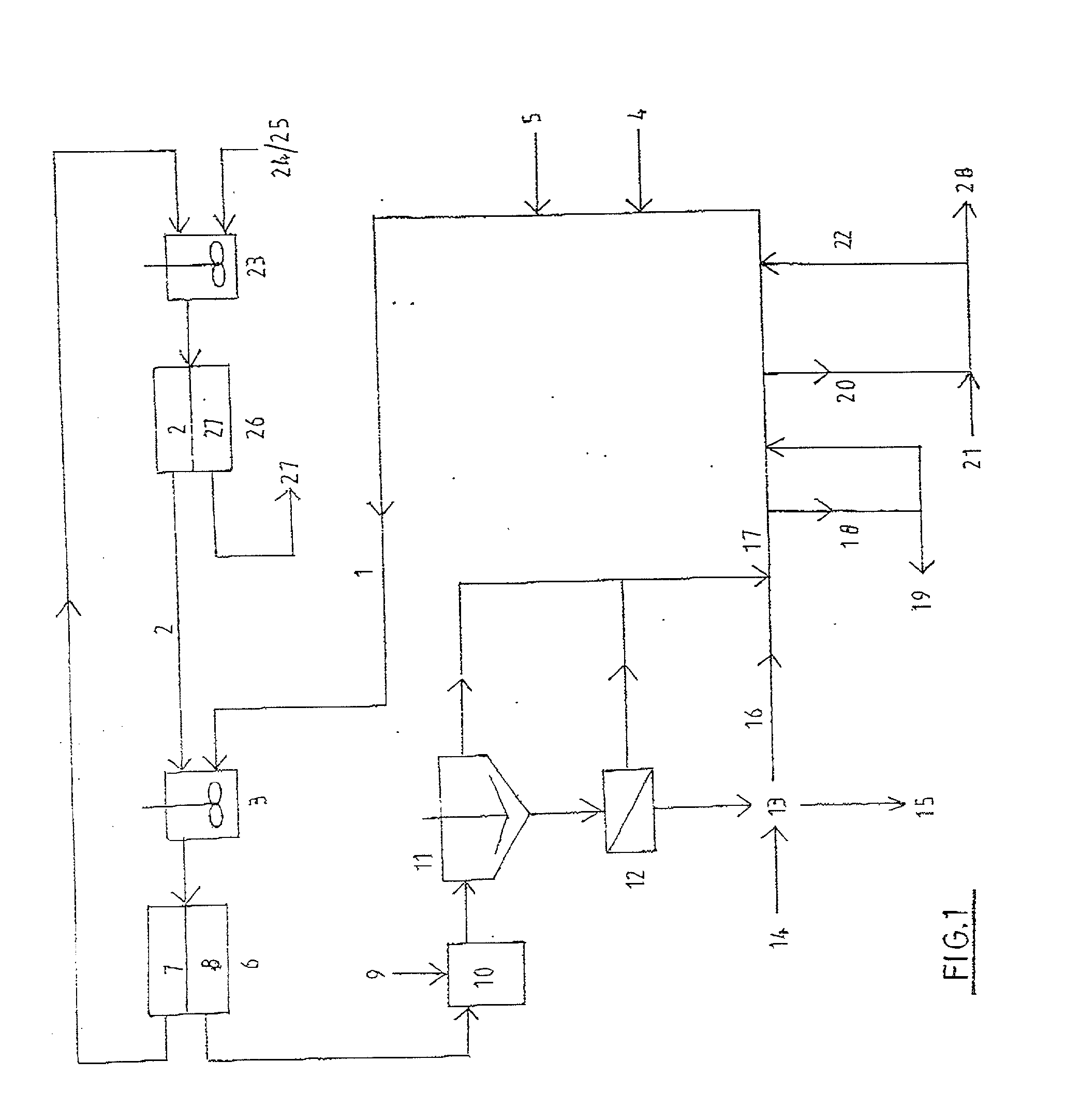 Process for extraction of metals