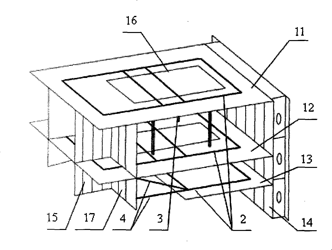 Method for assembling and lifting engine room section