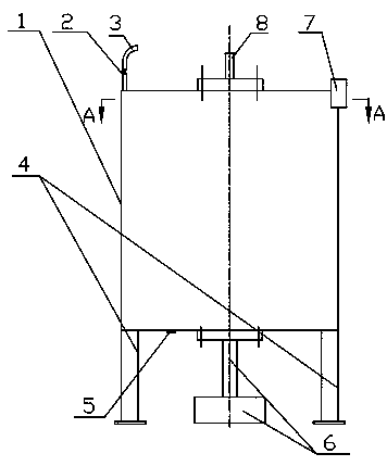 Ship ballast water colony biochemical reactor