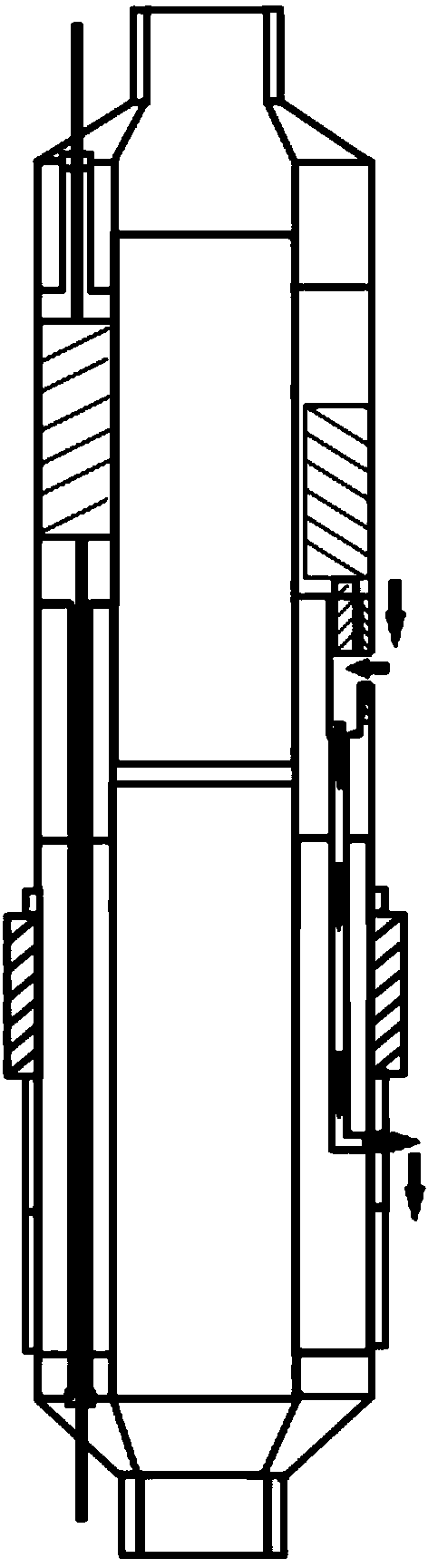 Electrically-flushable packer and electrically-flushable insert seal for flooding well