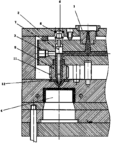 Valve gate injection mold