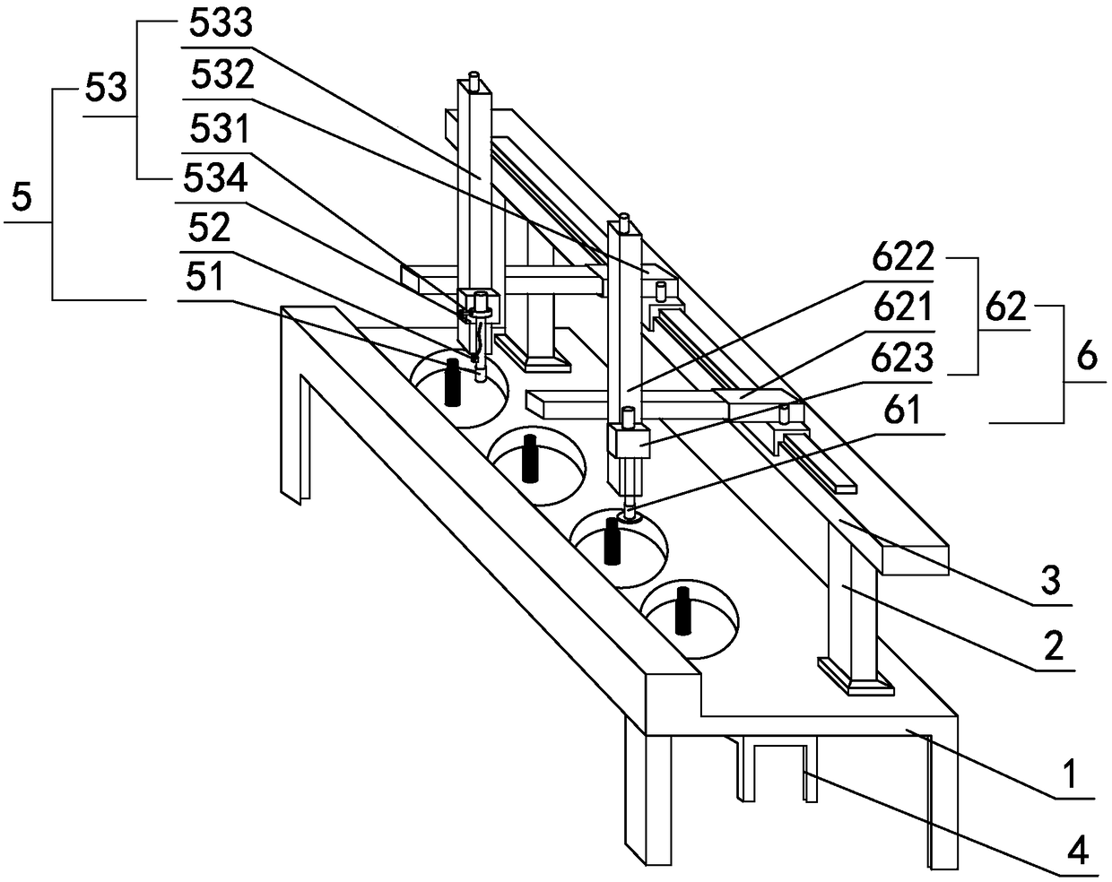 A special aircraft for intelligent repair of railway coupler tongue