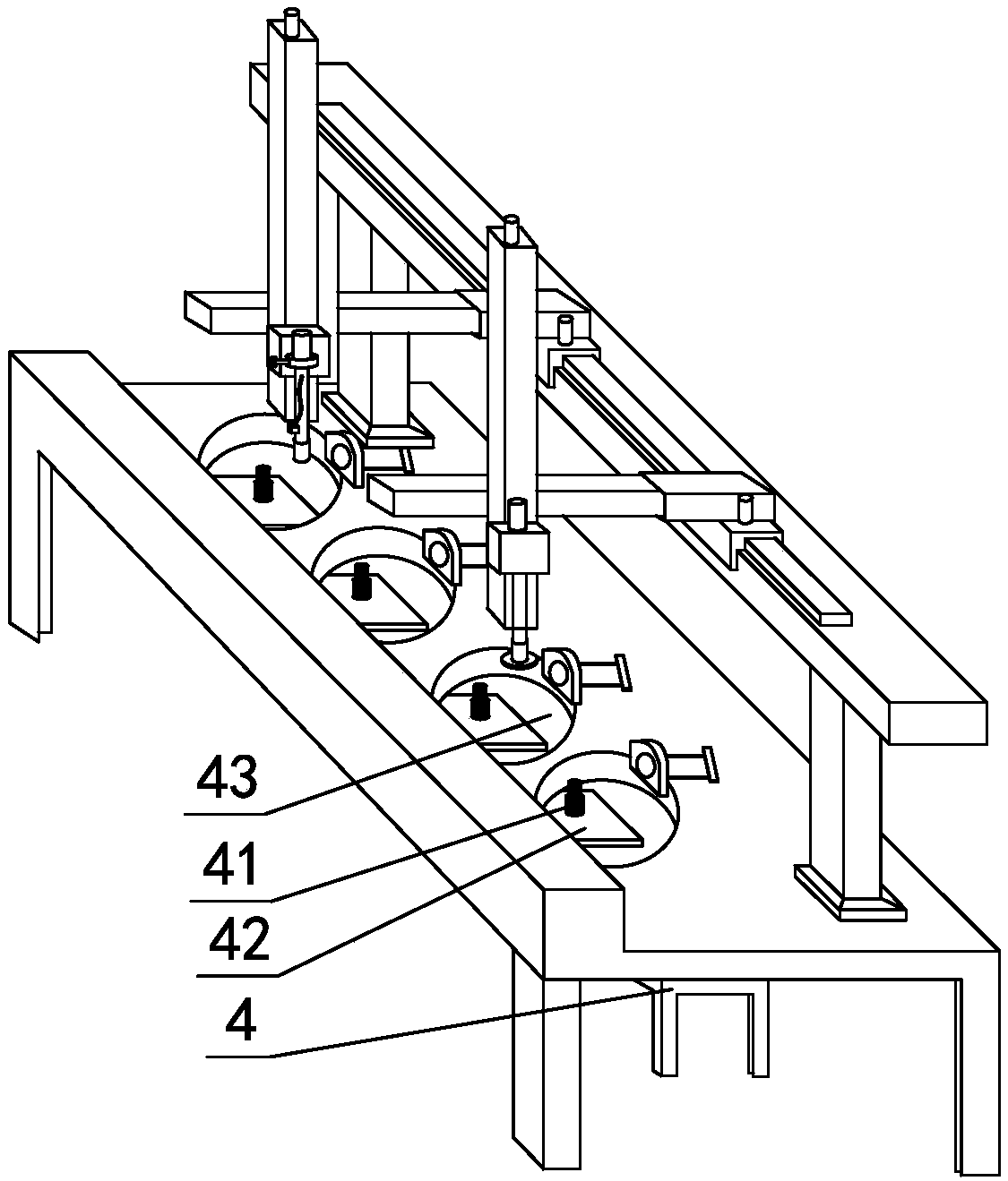 A special aircraft for intelligent repair of railway coupler tongue