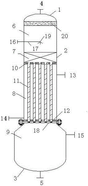 Technology and system used for processing waste water