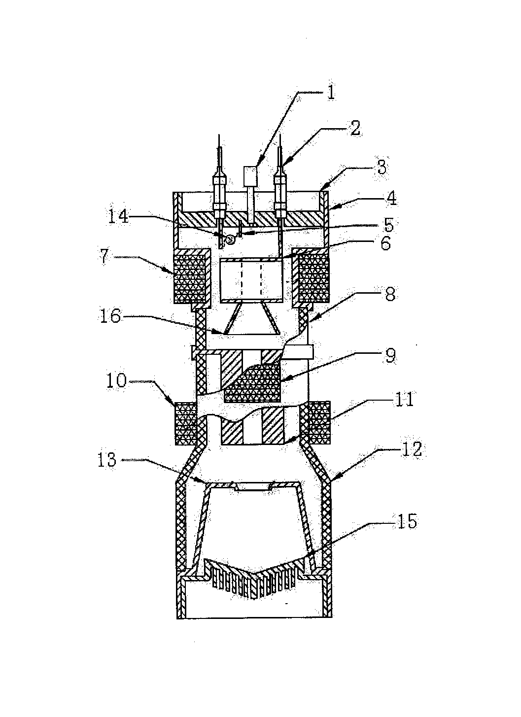 Penning anion source ceramic neutron tube