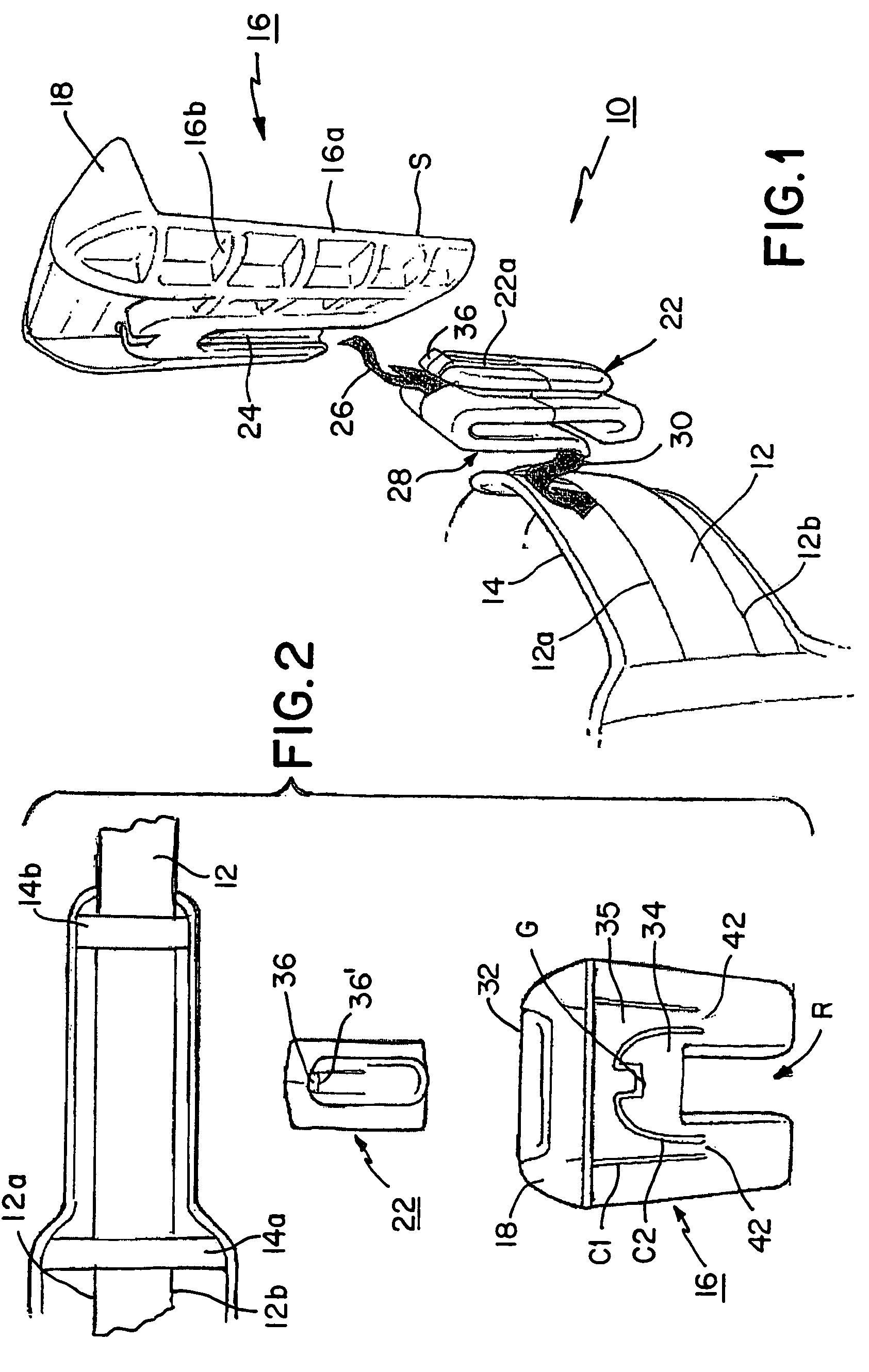 Retainer for detachably attaching an accessory to a utility belt