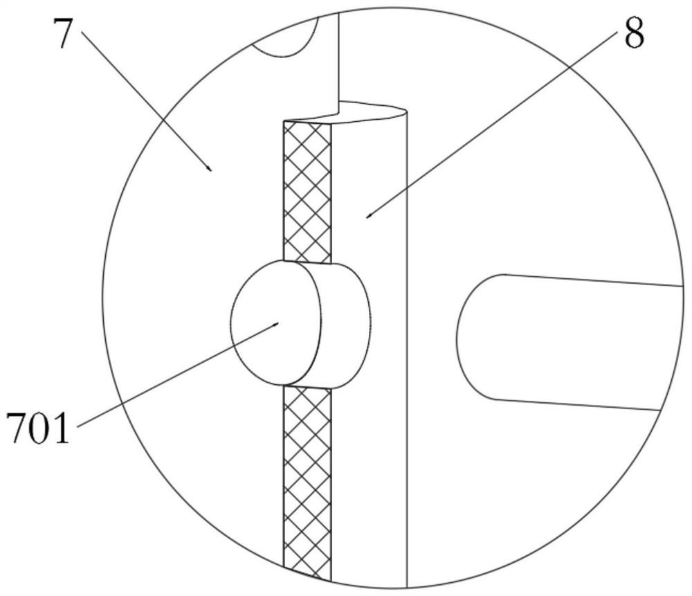 Liftable stilt suitable for orchard operation