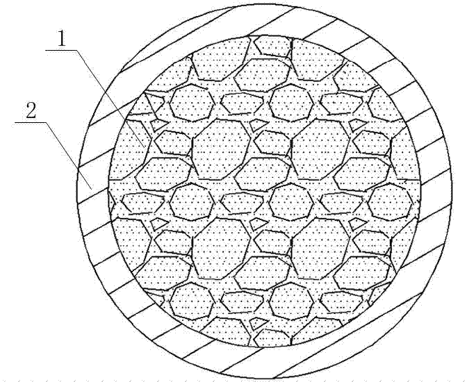 High-hardness high-wear-resistant surfacing electrode for multilayer surfacing