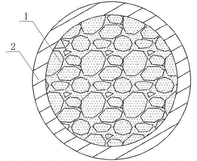 High-hardness high-wear-resistant surfacing electrode for multilayer surfacing