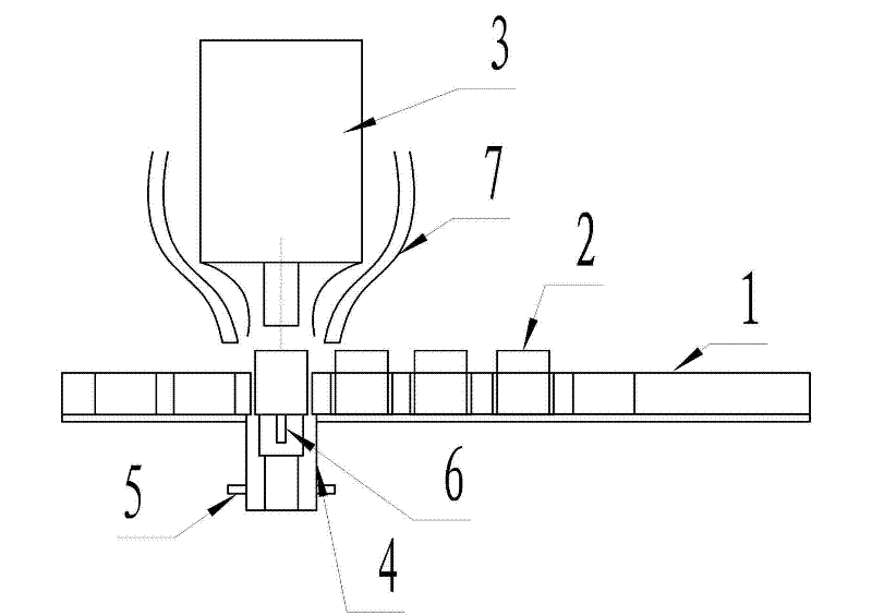 Zinc oxide resistor aluminium spraying device and aluminium spray process thereof