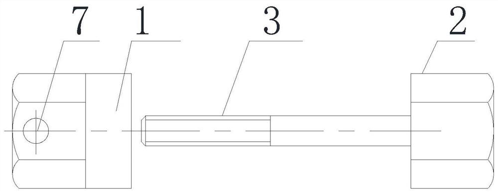 Chemical nickel-plating electroplating protection tool for oil admission filler neck