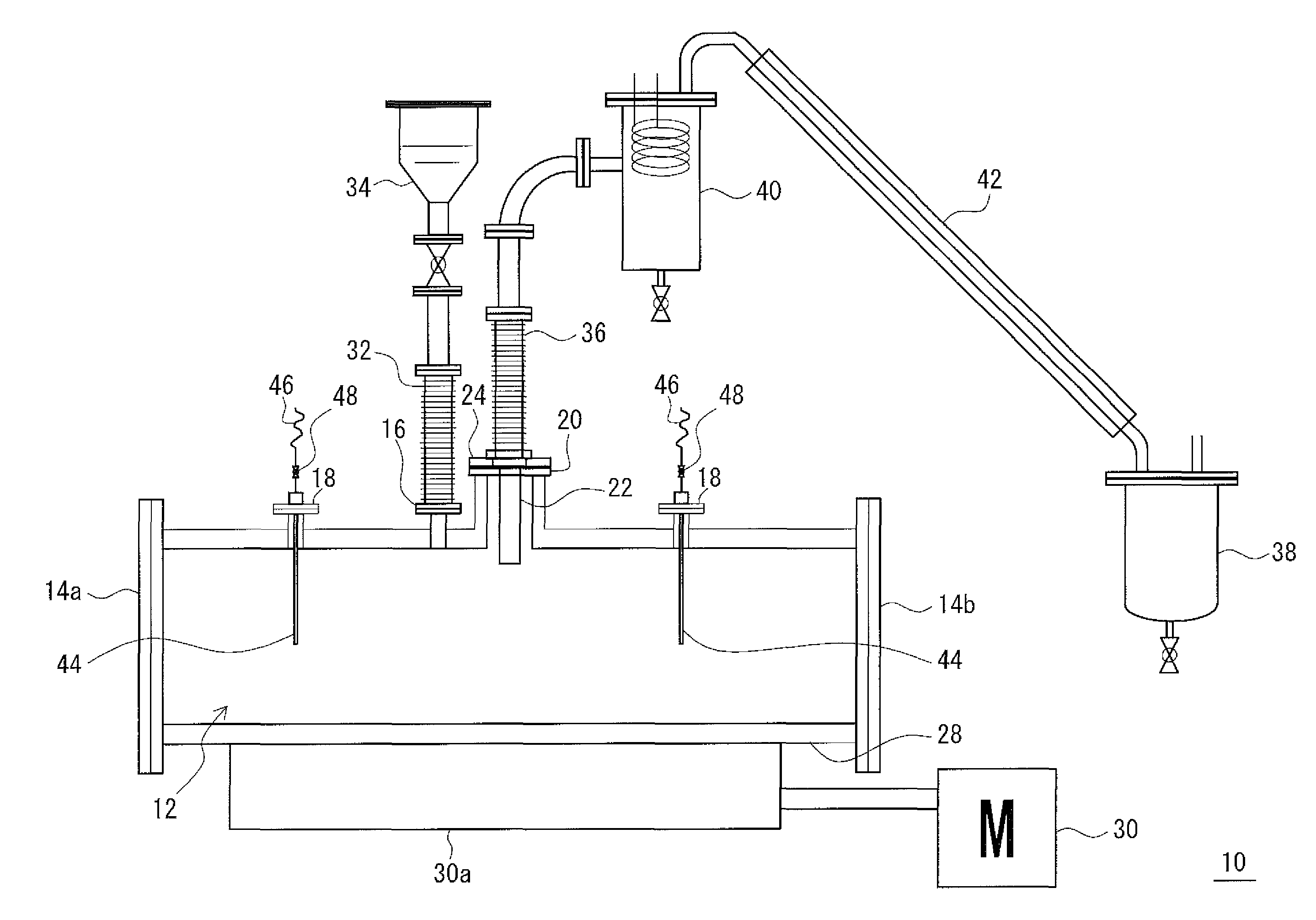 Method for producing chloropolysilane and fluidized-bed reactor