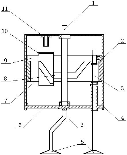 Interplant weeding device for vegetable growing in greenhouses