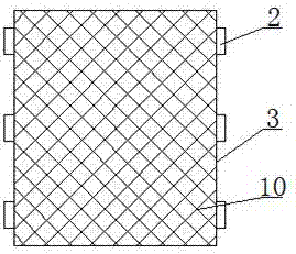 Filter element of automobile cabin filter