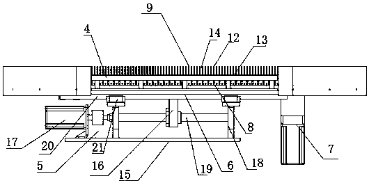 Material sorting process based on annular conveying device