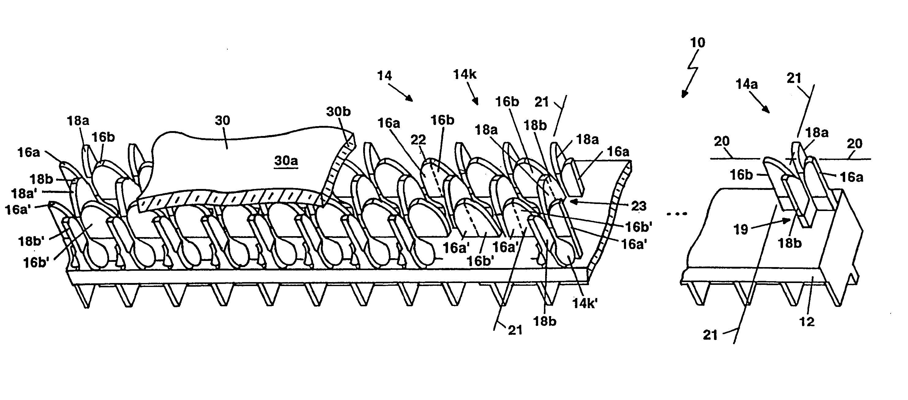 Broadband dual polarized slotline feed circuit