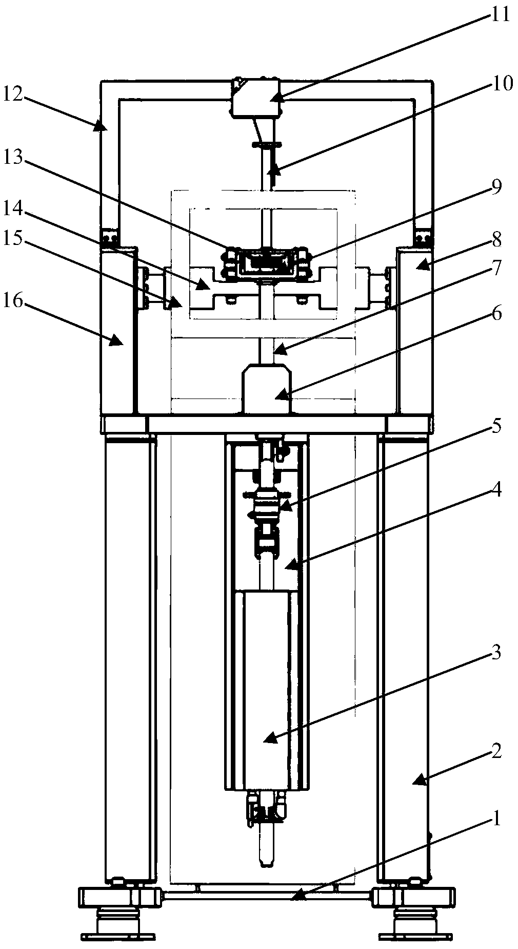 Small device for load bending fatigue testing and method