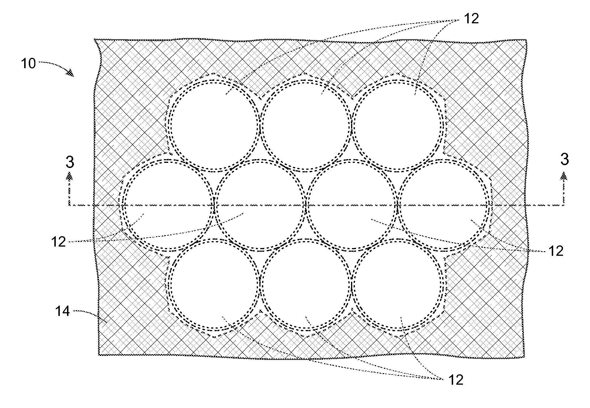 Flat packaging of petri dishes for prolonged preservation and method of producing the same