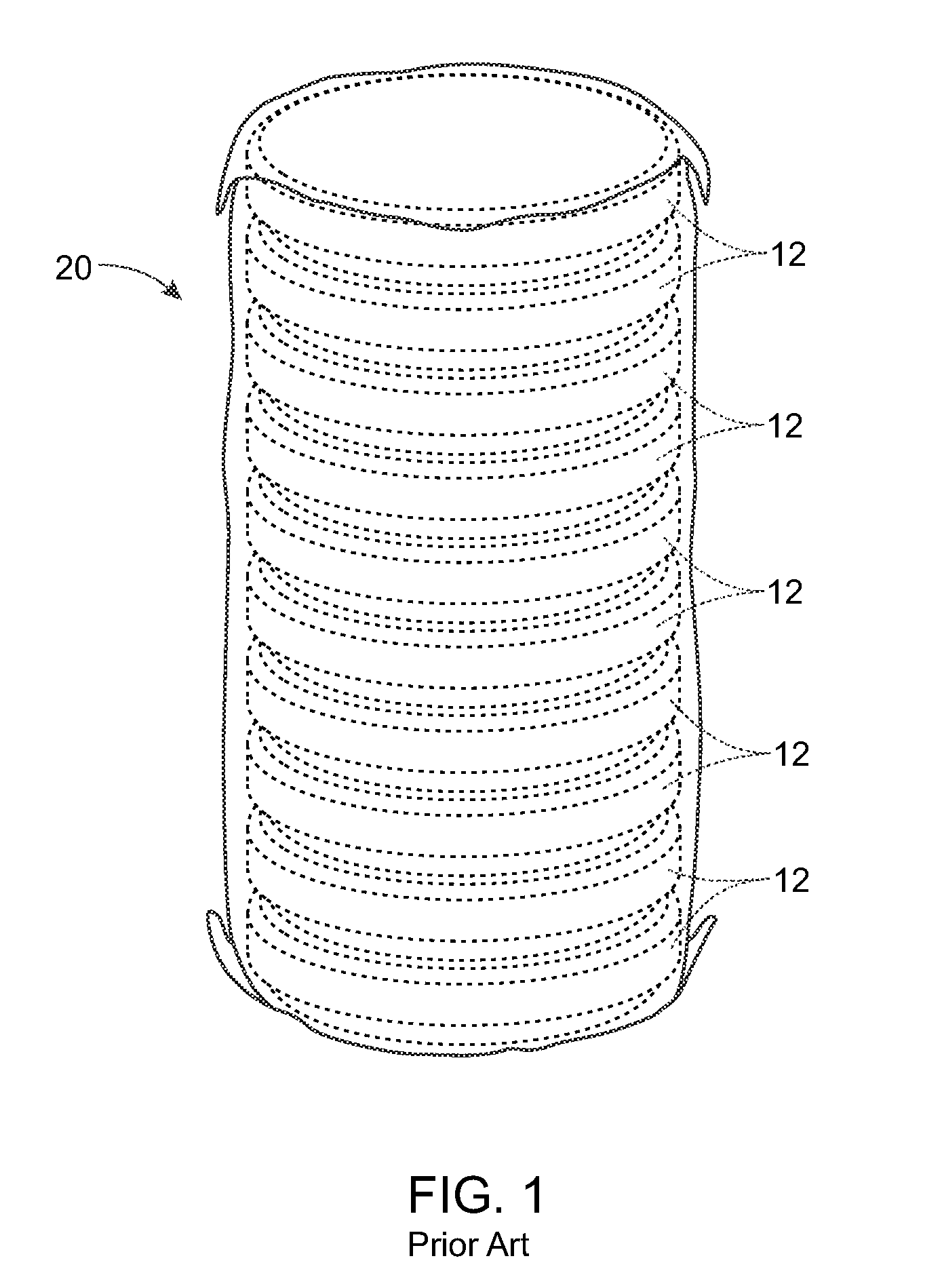 Flat packaging of petri dishes for prolonged preservation and method of producing the same