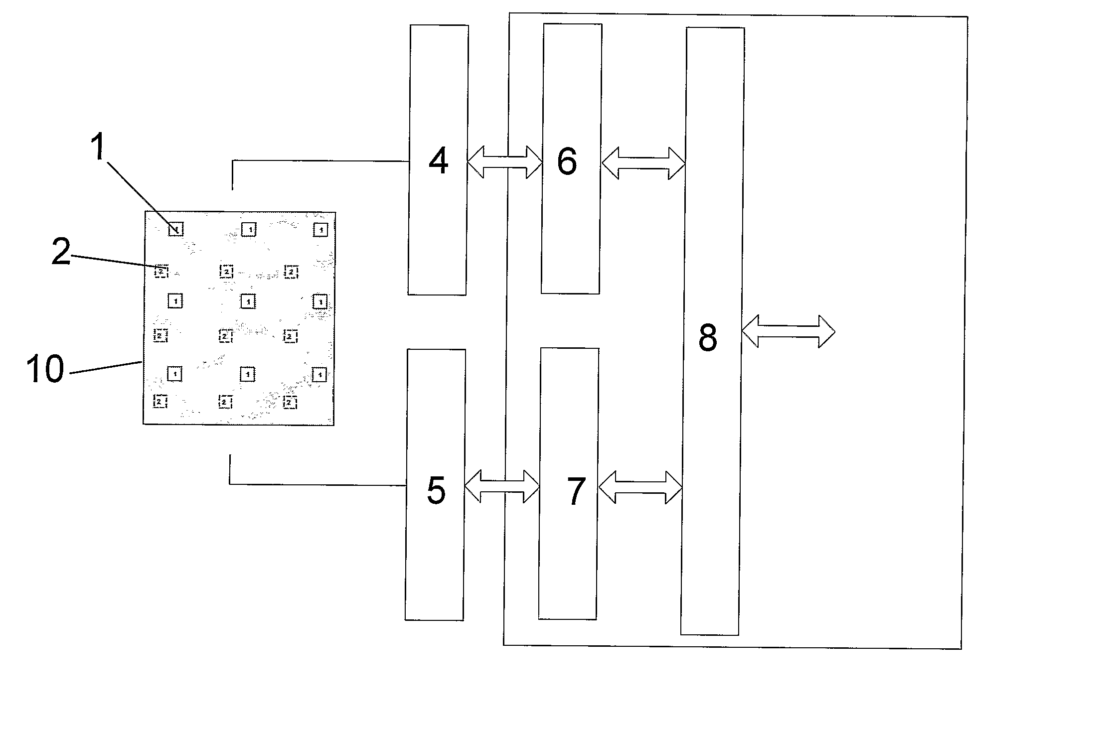 Method And Arrangement For Determining The Spatial Frequency Of A Signal