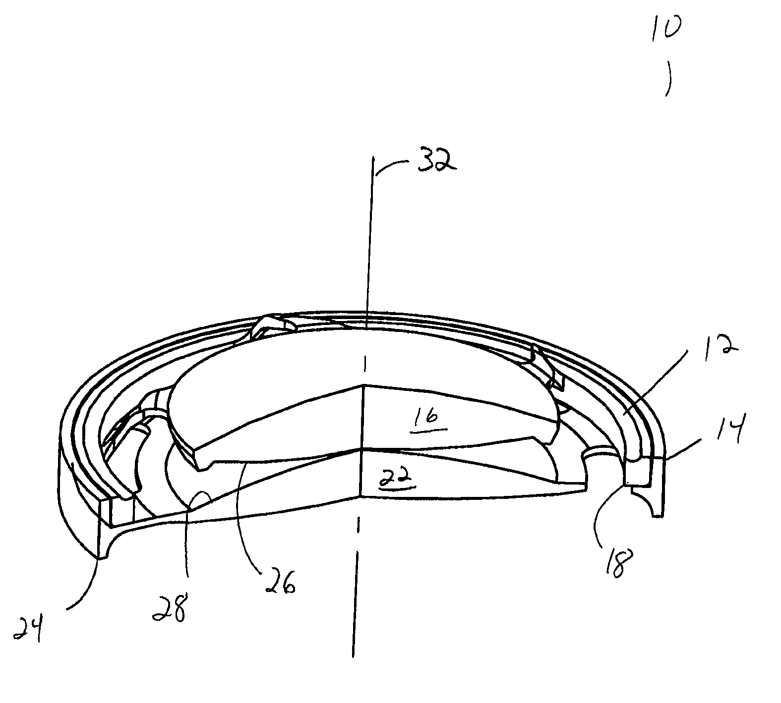 Accommodative intraocular lens system