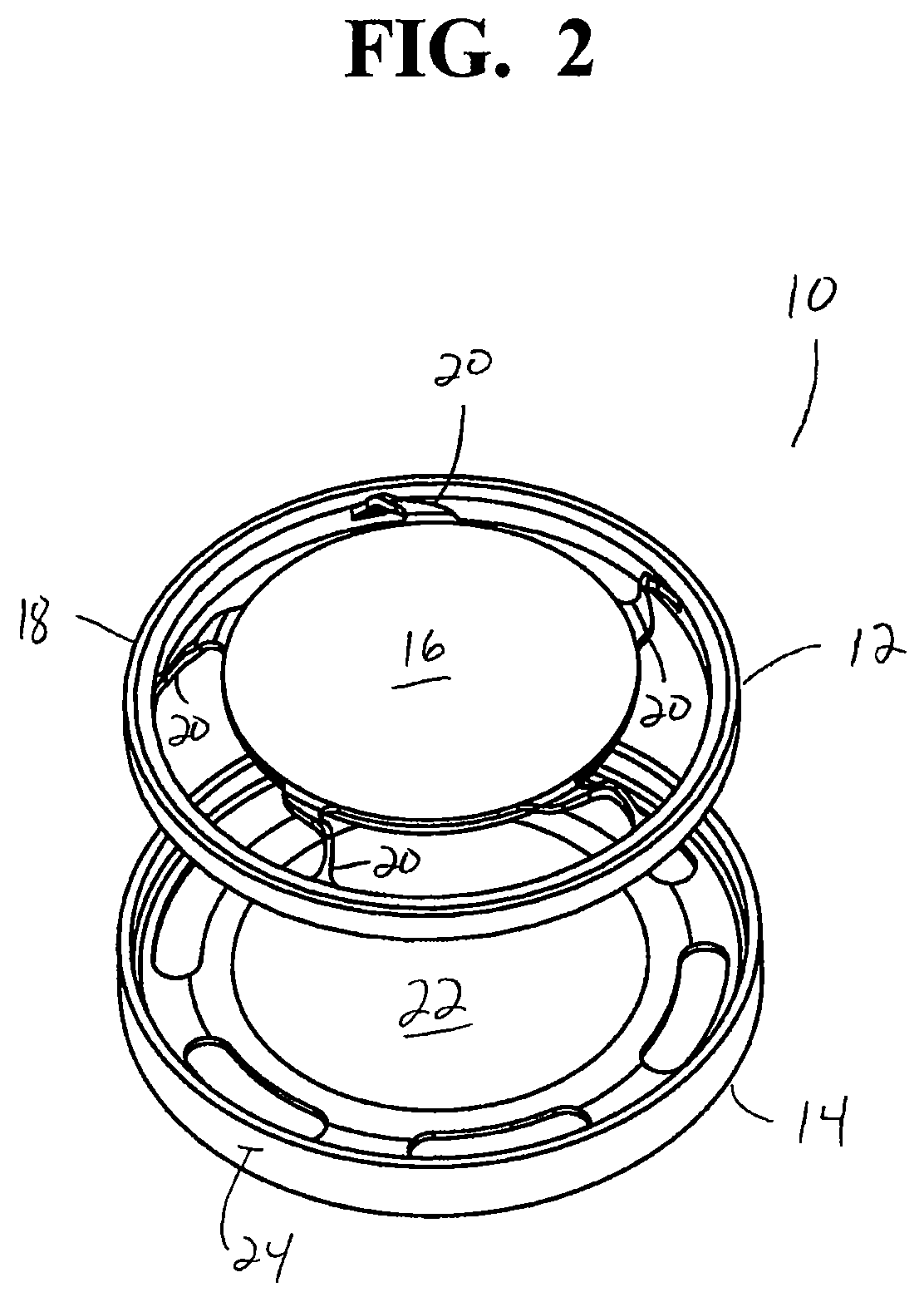 Accommodative intraocular lens system