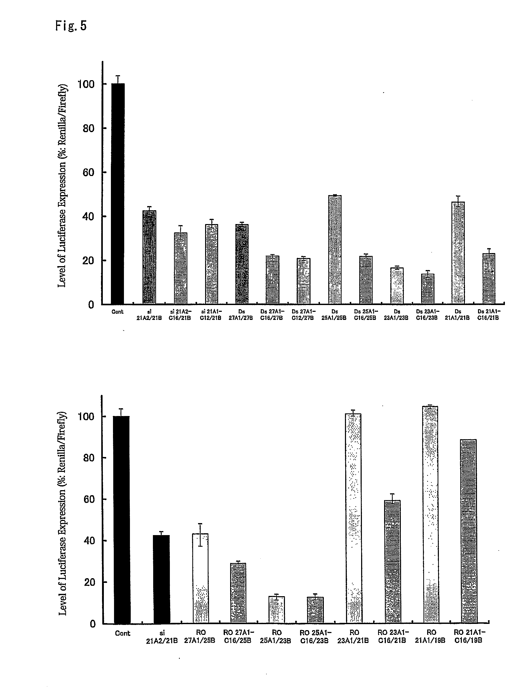 Lipid-modified double-stranded RNA having potent RNA interference effect