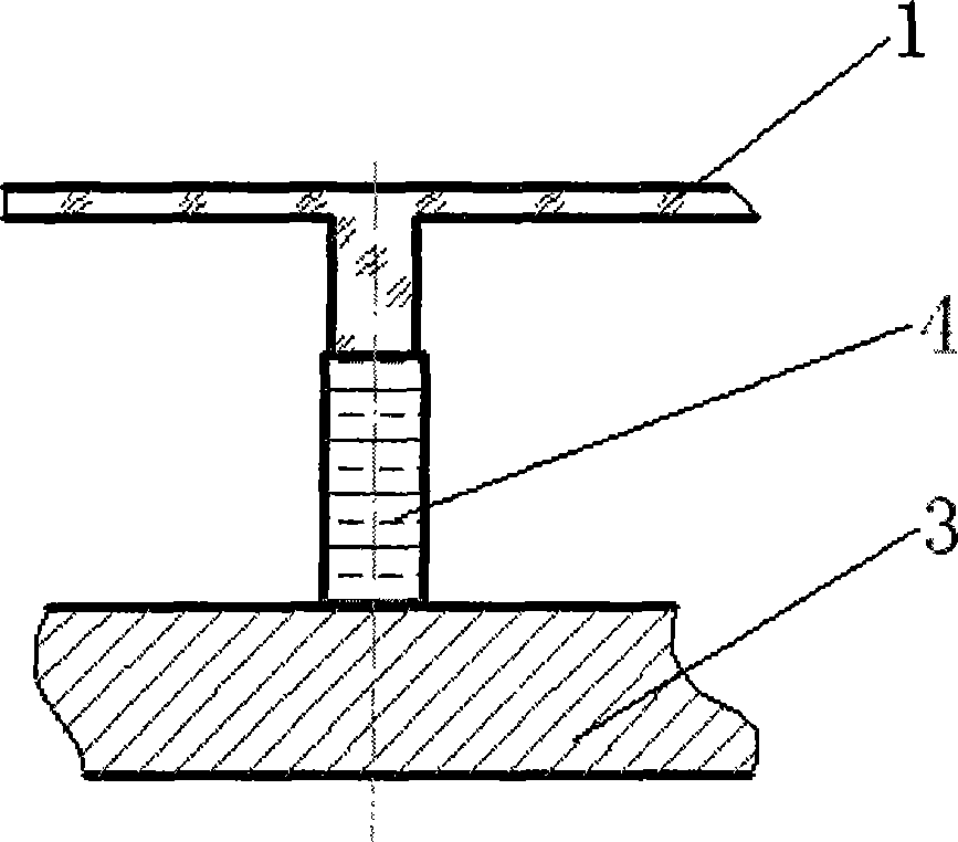 Large-diameter detachable piezoelectric deforming reflection mirror