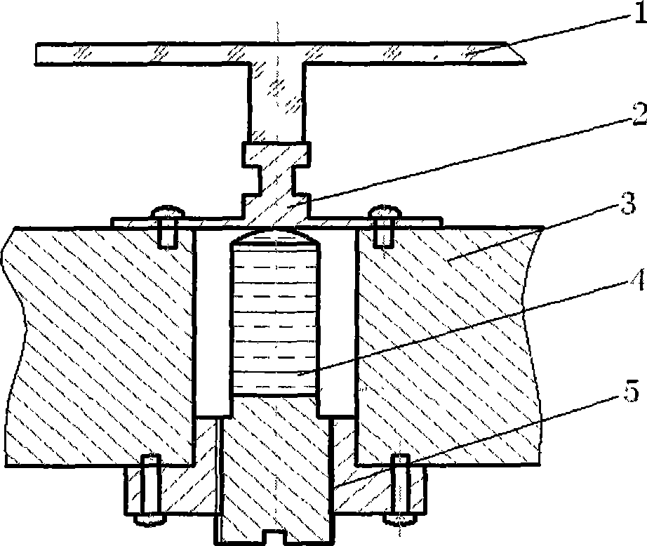 Large-diameter detachable piezoelectric deforming reflection mirror