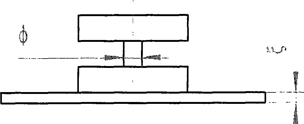 Large-diameter detachable piezoelectric deforming reflection mirror