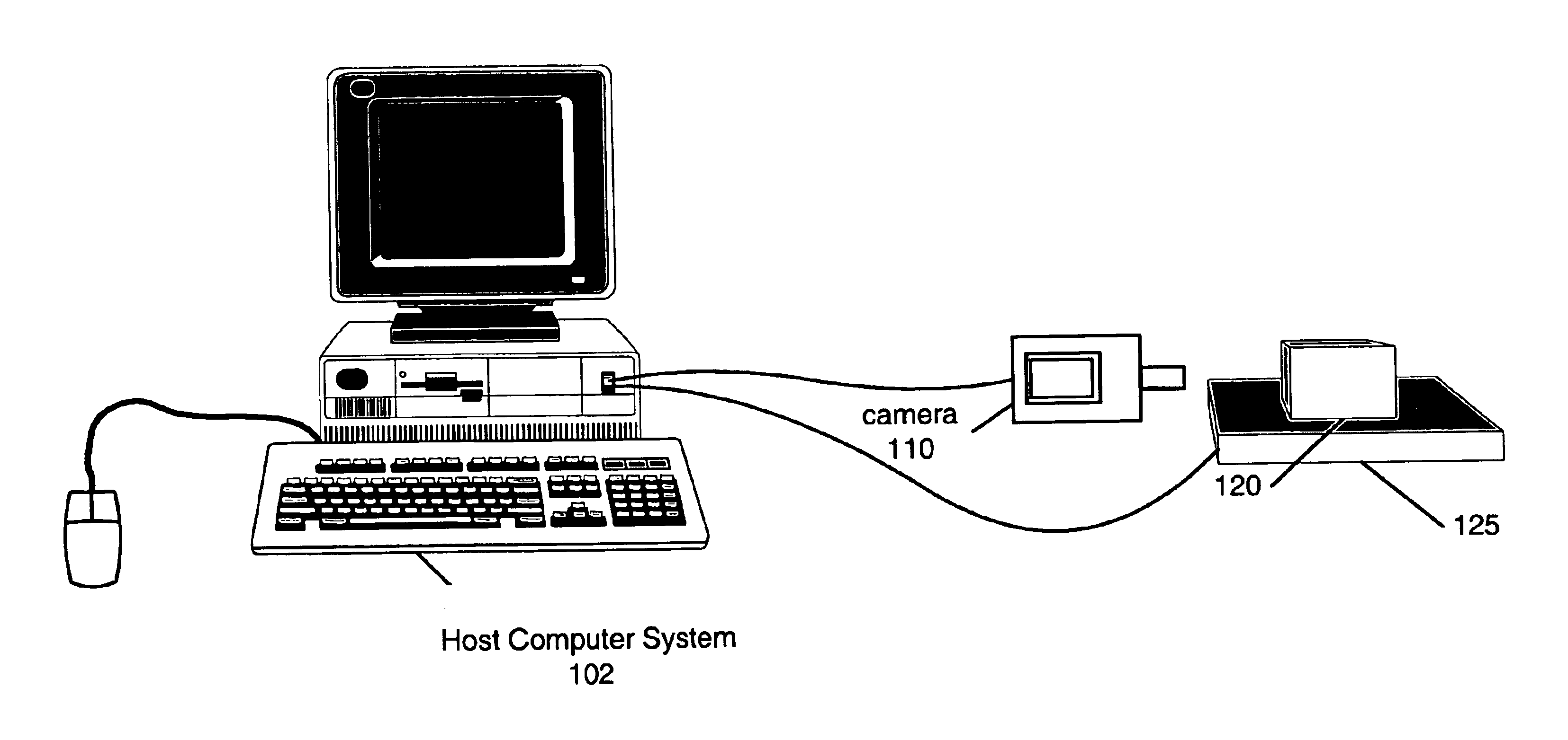 System and method for scanning a region using conformal mapping