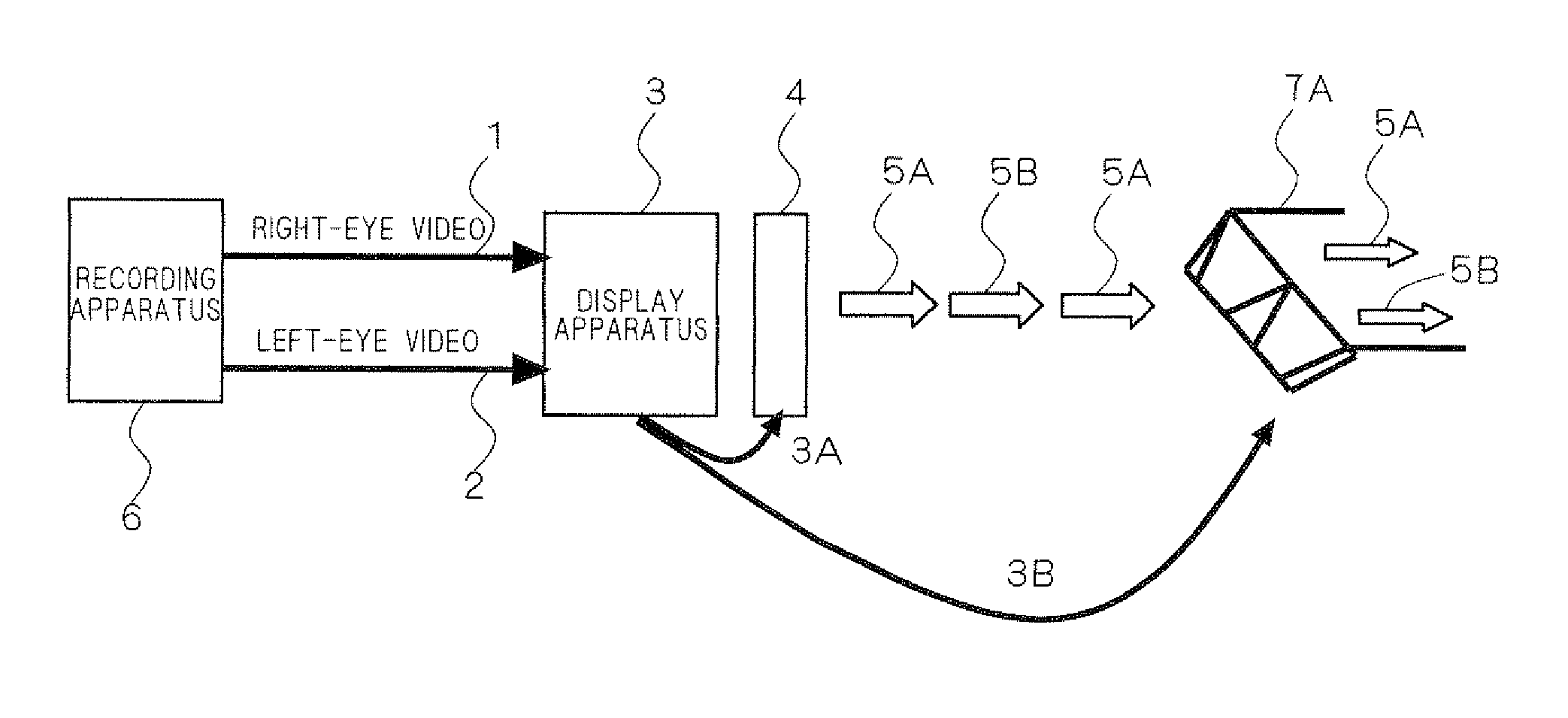 Stereoscopic video and audio recording method, stereoscopic video and audio reproducing method, stereoscopic video and audio recording apparatus, stereoscopic video and audio reproducing apparatus, and stereoscopic video and audio recording medium