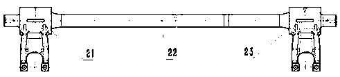 Disassembling and assembling tool and method for detachable interference fit anti-roll torsion bar