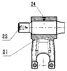 Disassembling and assembling tool and method for detachable interference fit anti-roll torsion bar