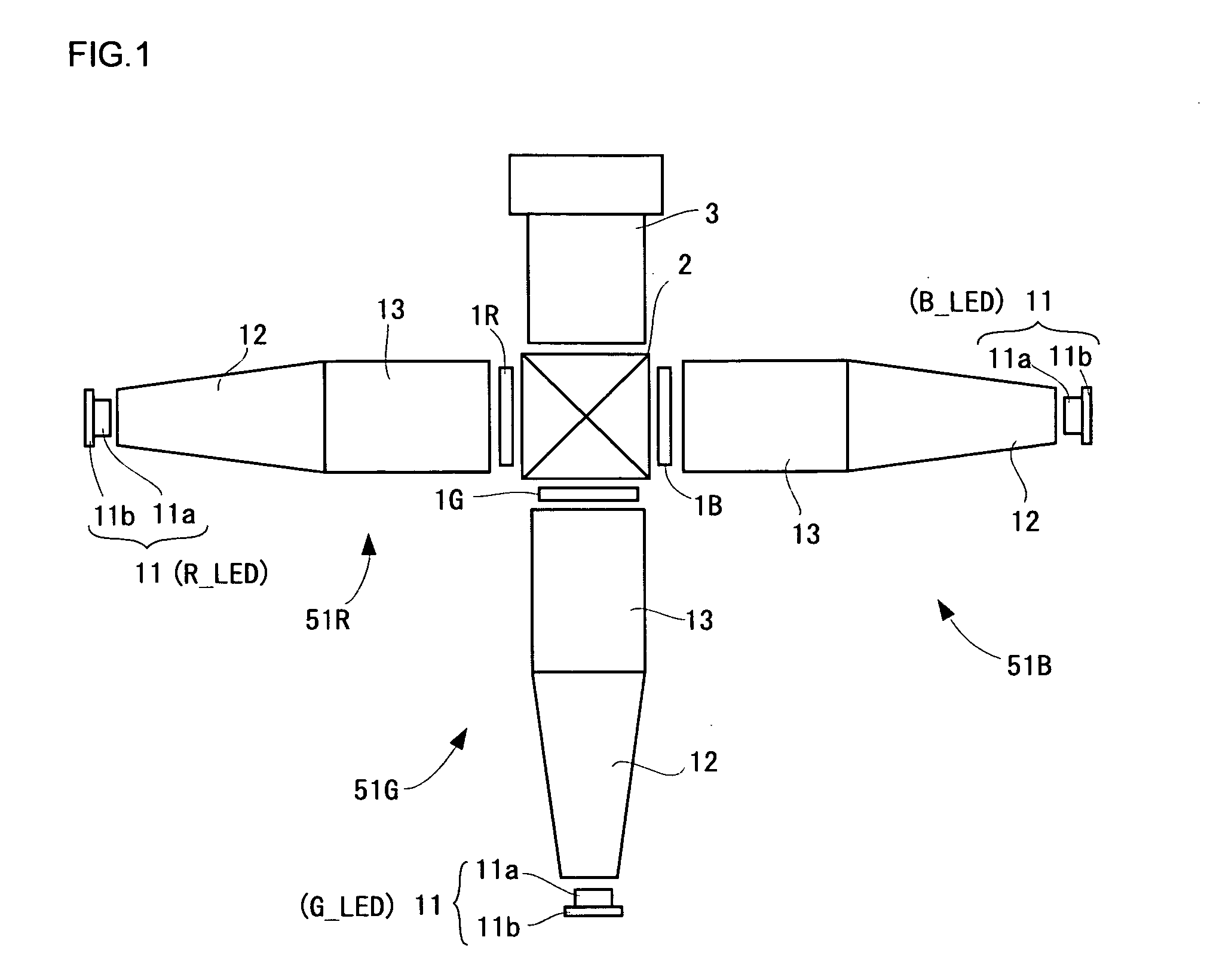 Rod integrator holder and projection type video display