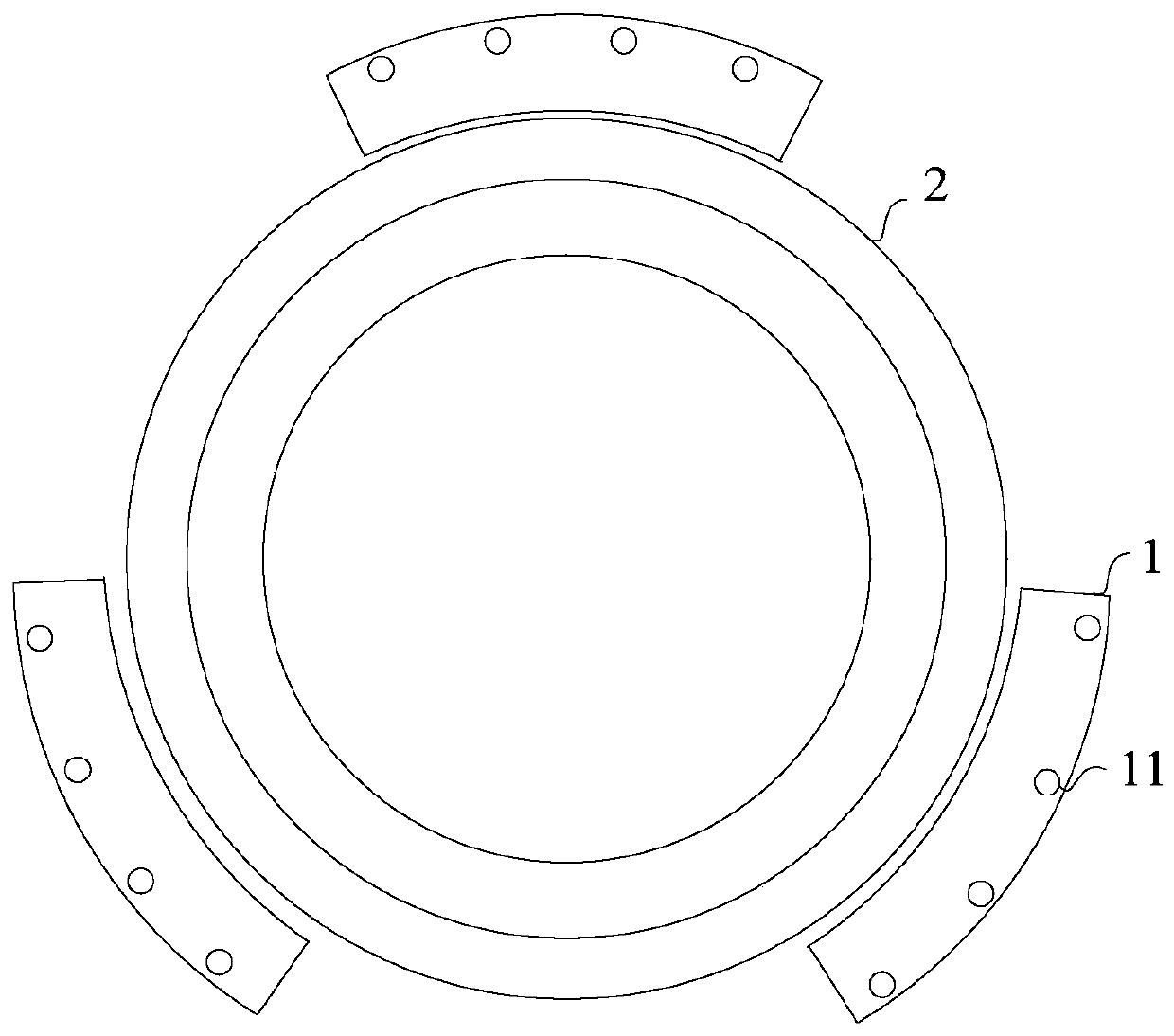 Arc-shaped linear motor