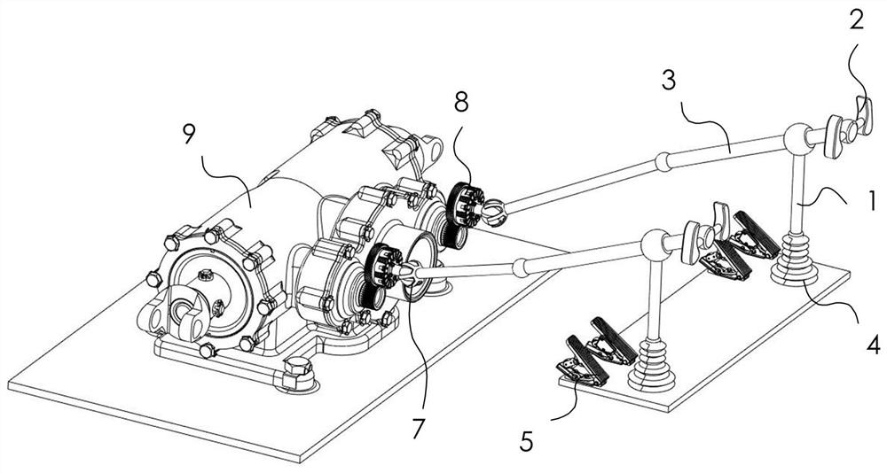 Reversible power-assisted control system with automatic stability augmentation device