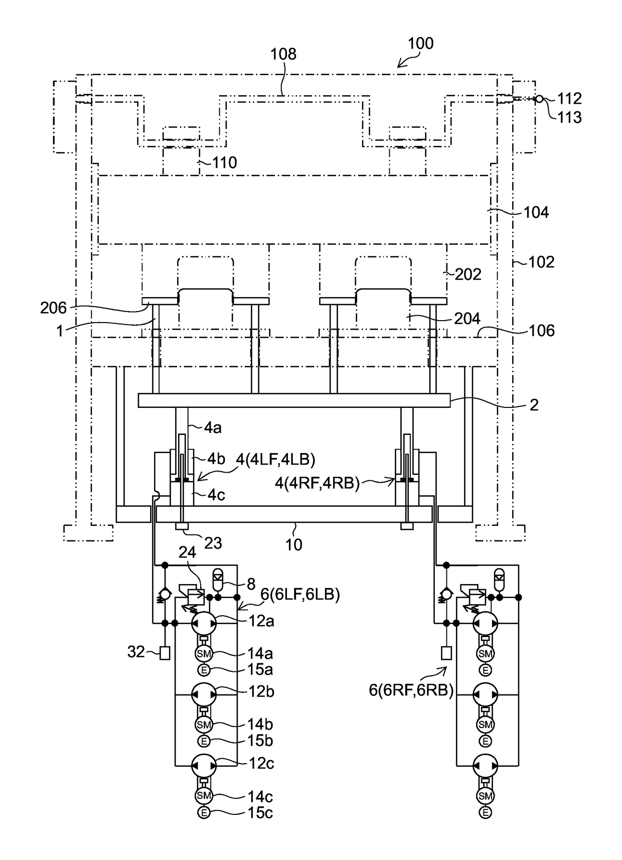 Die cushion force setting apparatus