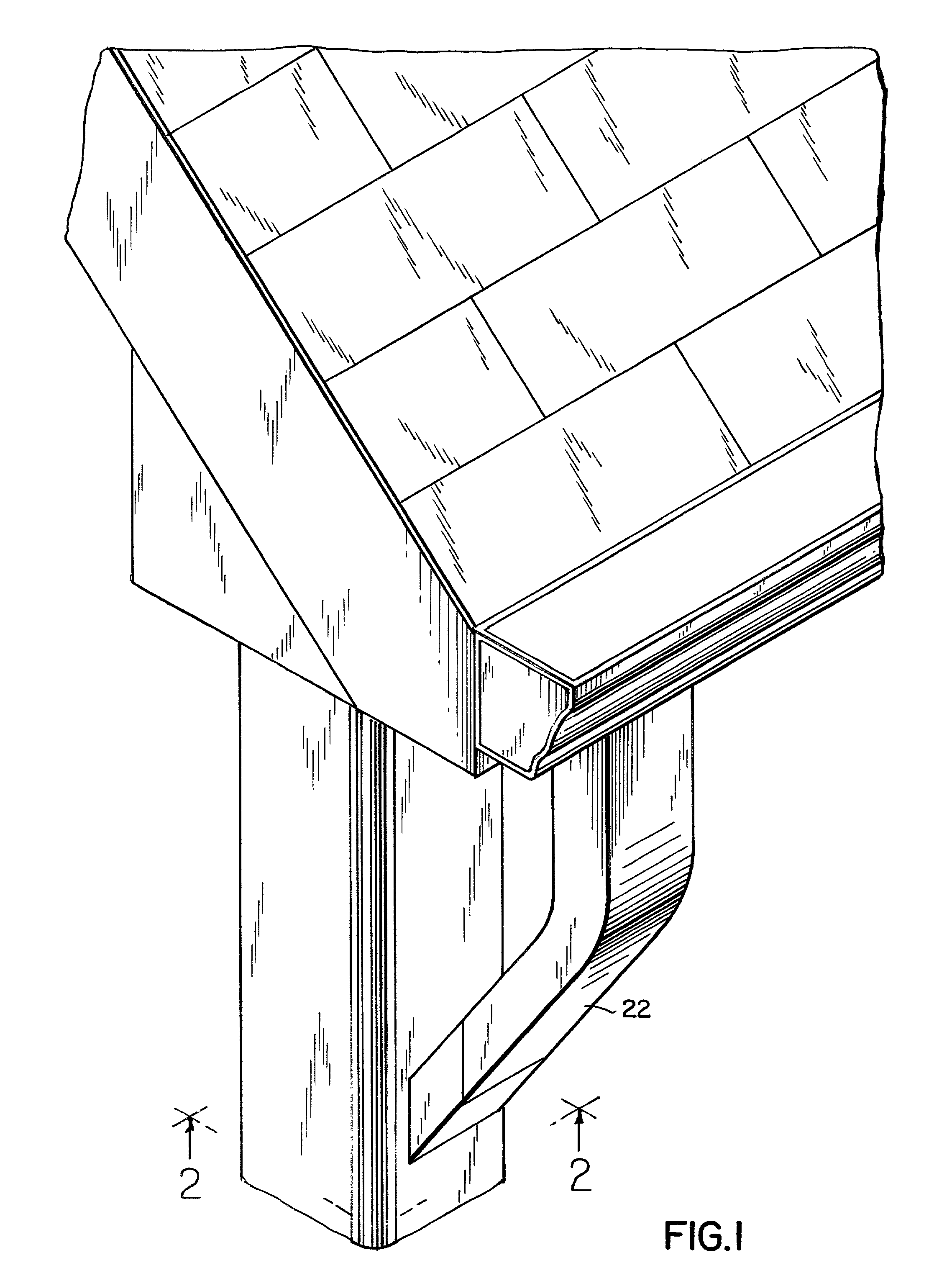 Vertical downspouts for gutter system