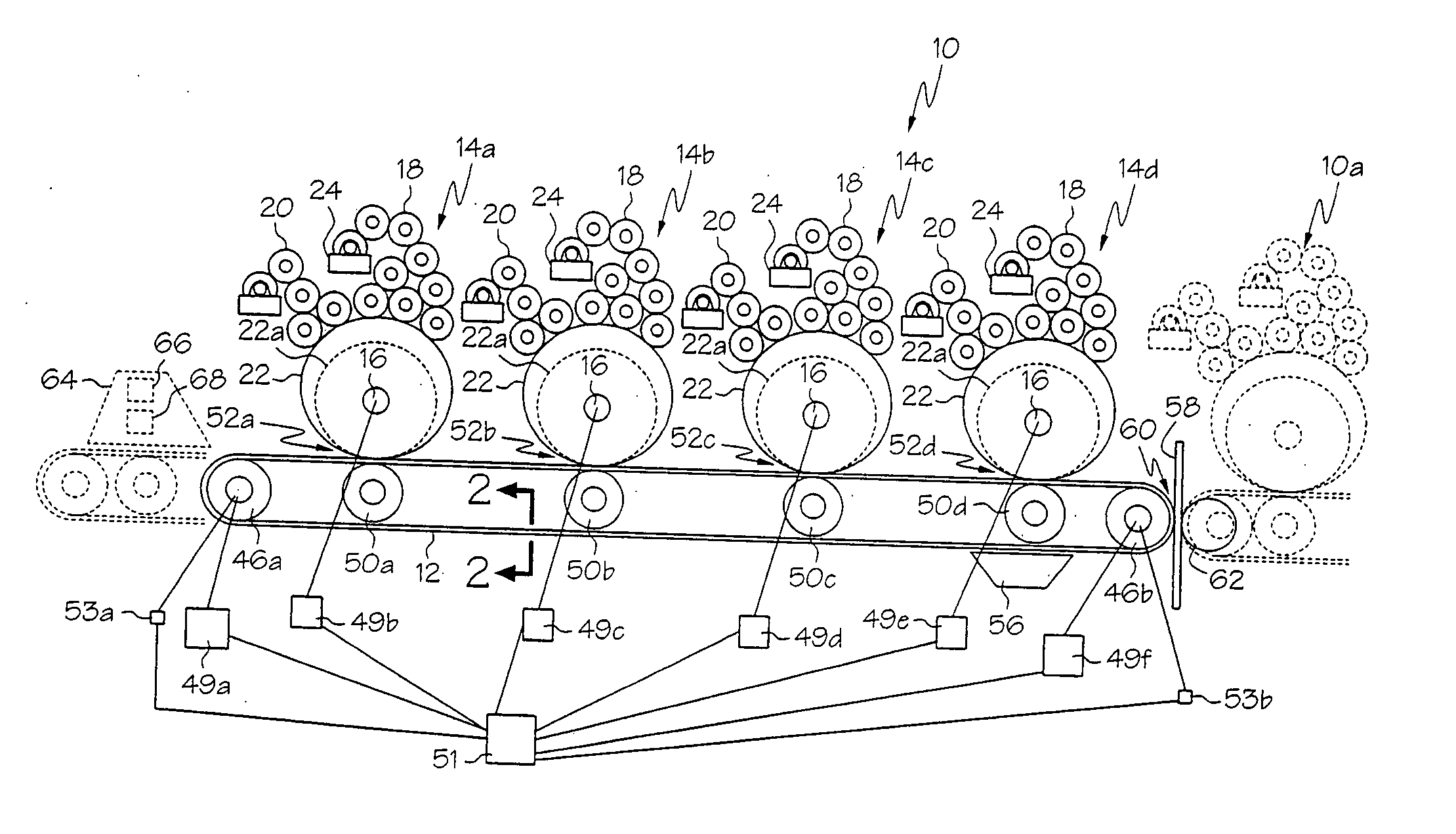 Variable cut-off offset press system and methed of operation