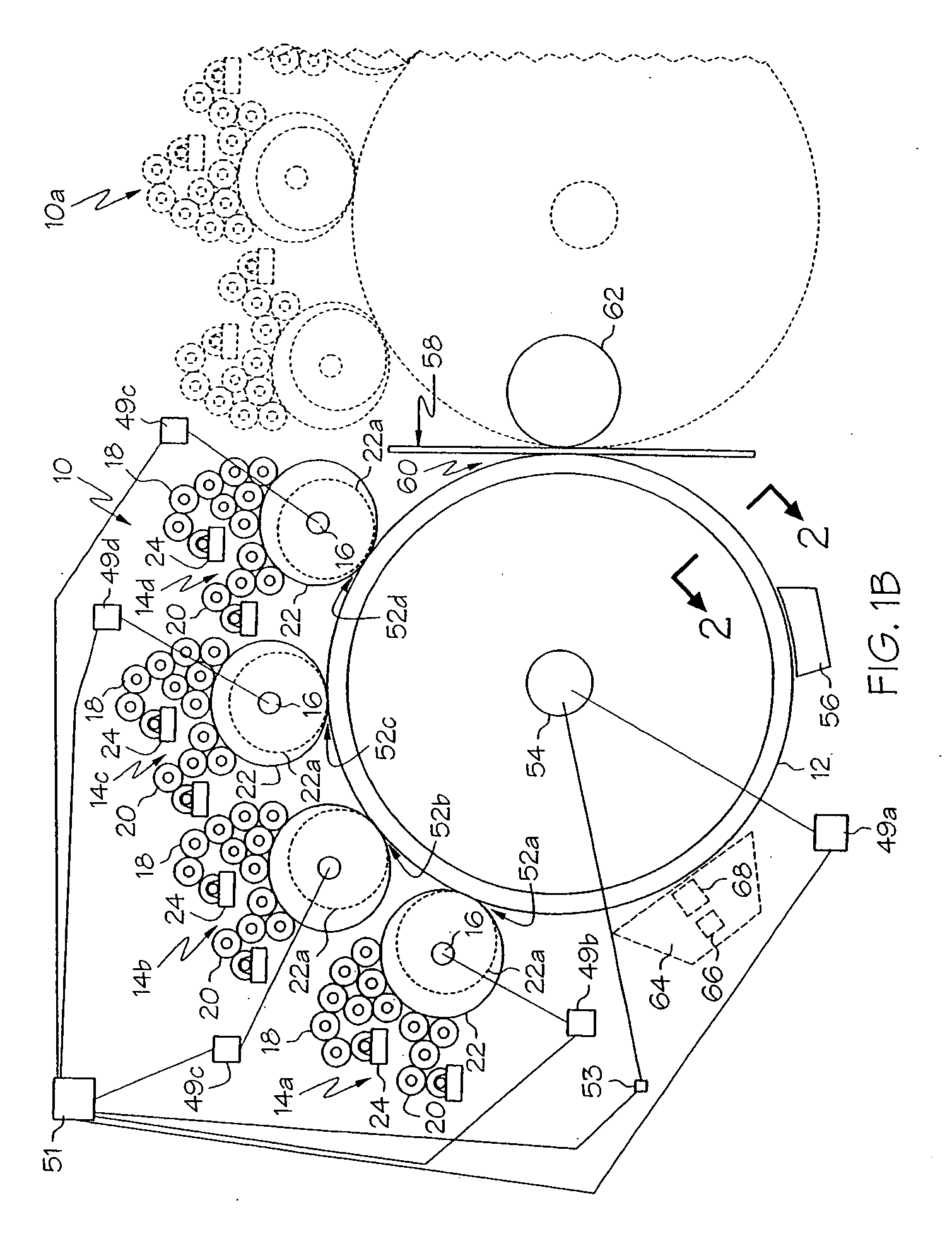 Variable cut-off offset press system and methed of operation