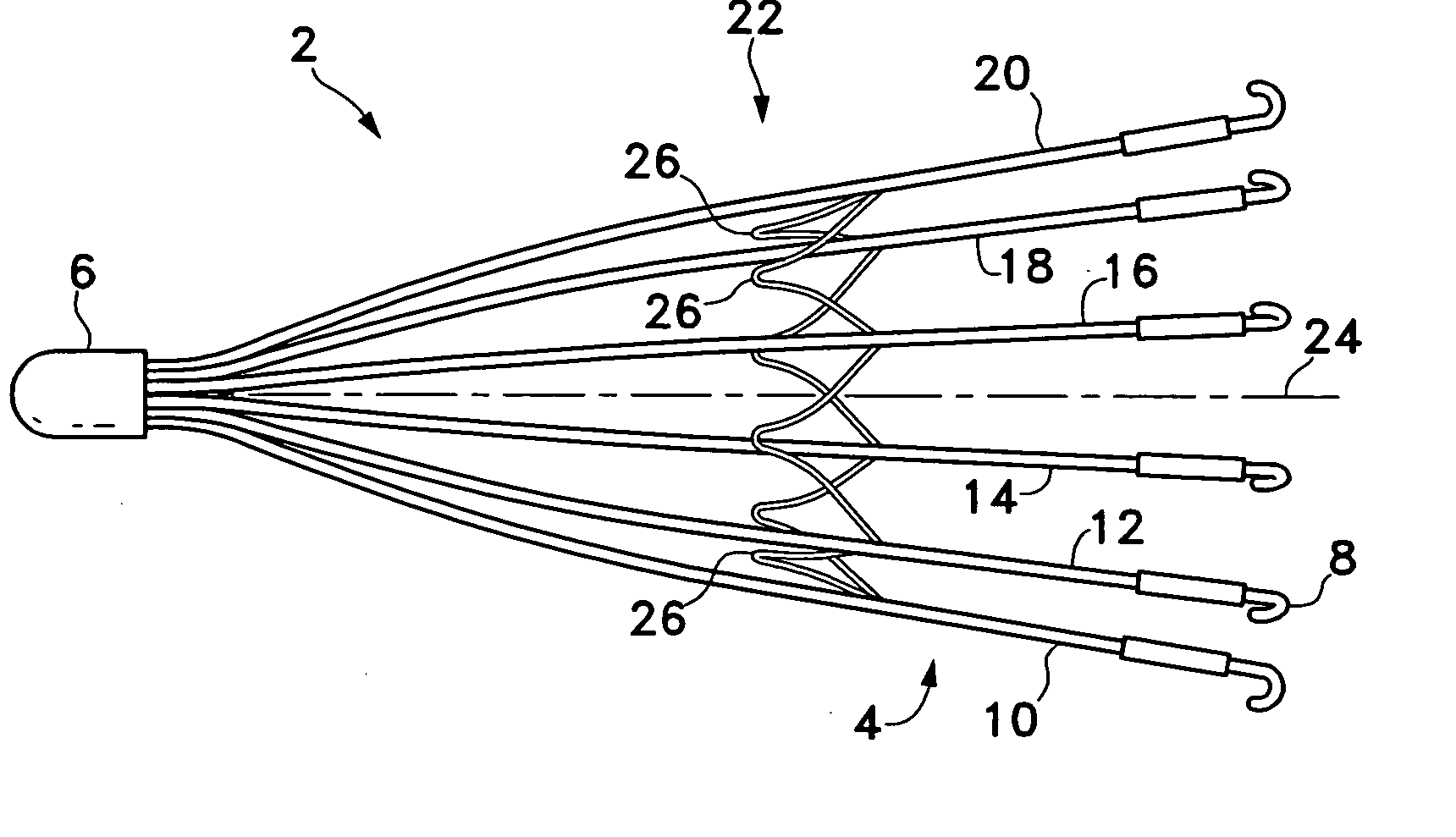 Vascular filter with sensing capability