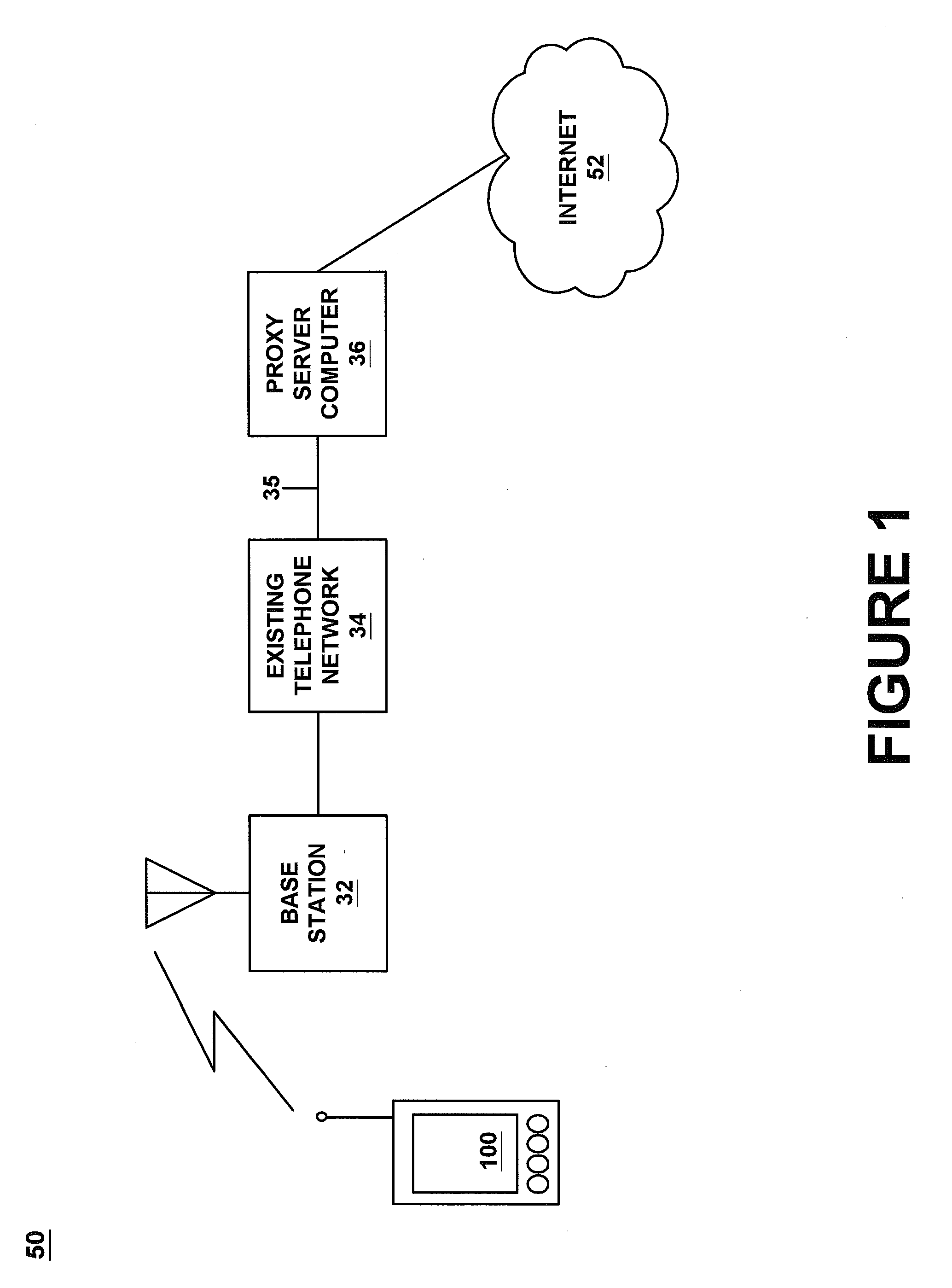 Handheld computer system that attempts to establish an alternative network link upon failing to establish a requested network link