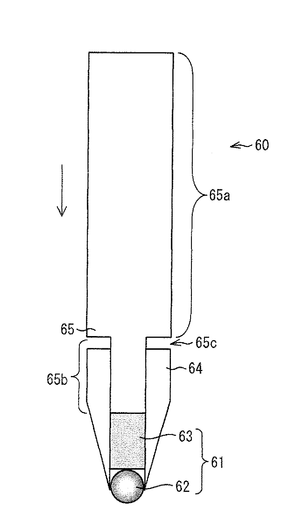 Input pen for touch-panel and touch-panel input system