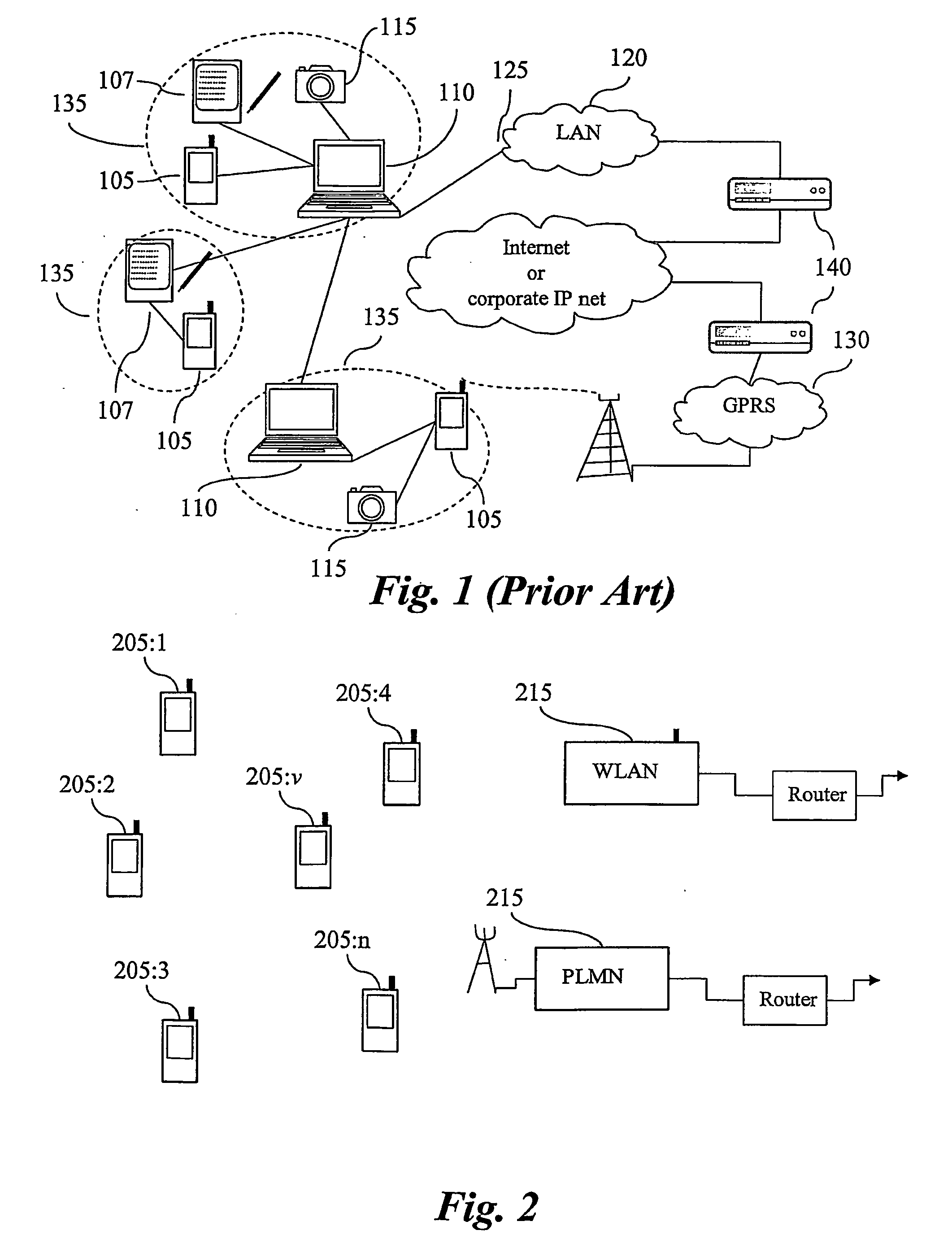 Method And Arrangement In Wireless Ad Hoc Or Multihop Networks