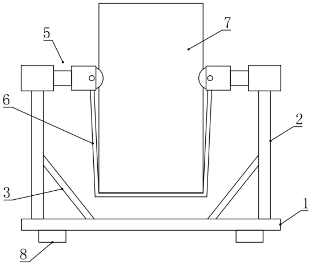 Anti-seismic device for computer case