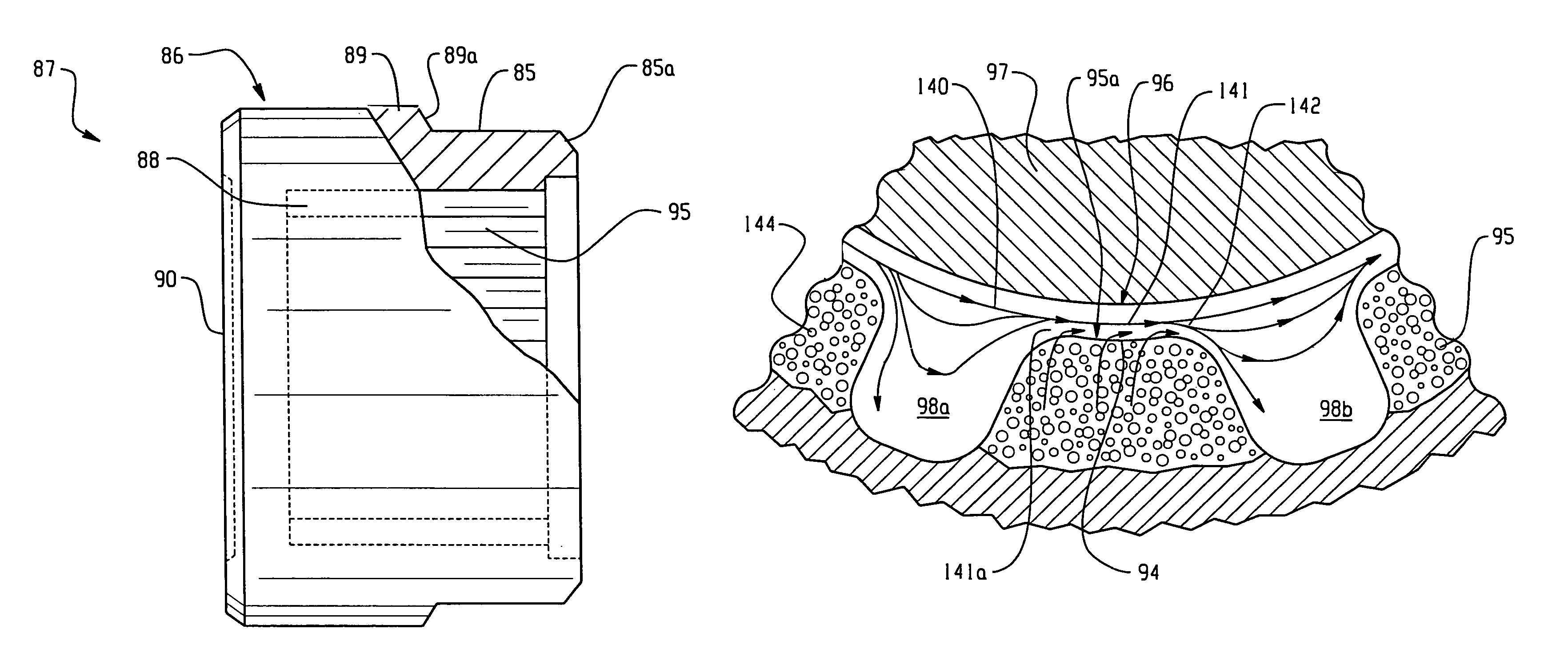 Bearing assembly having debris removal system